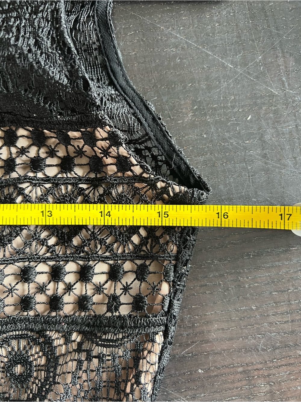Zara Black Lace Sleeveless Dress - Elegant Sheath Style - Picture 4 of 6